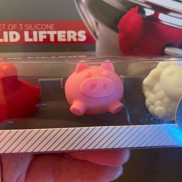 Tovolo Silicone Animal Lid Lifters - Picture 5 of 8